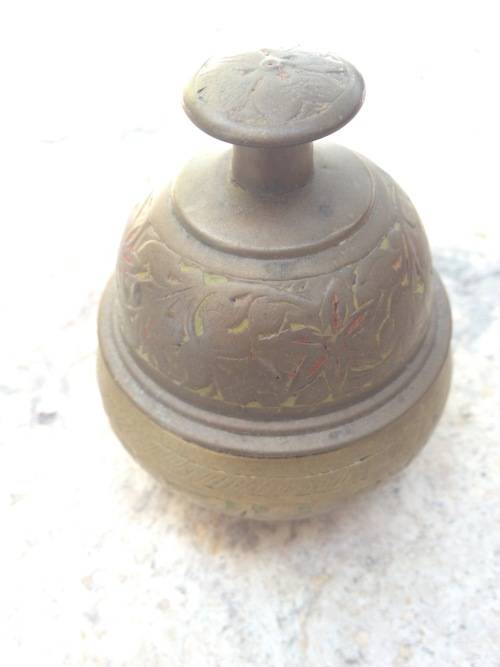 brass claw bell