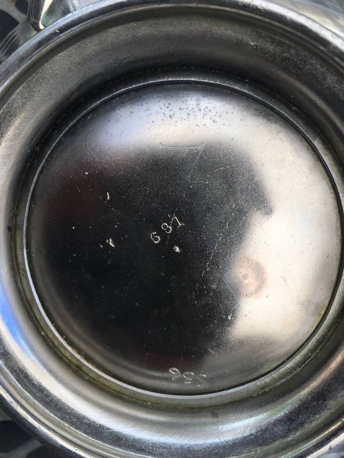 vintage victorian ornate rare silver Alladin genie teapot