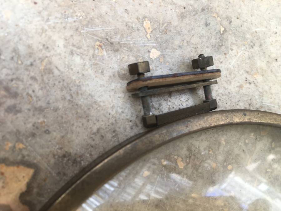 kienzle clock sold as spare , mechanizm and glass