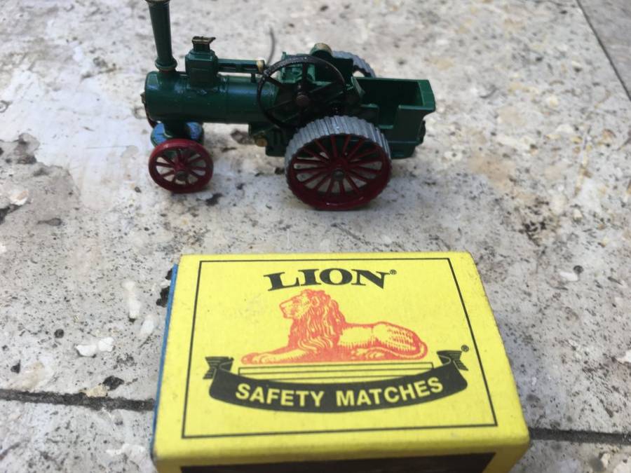 Matchbox Lesney Vintage Green Steam Tractor No. 1