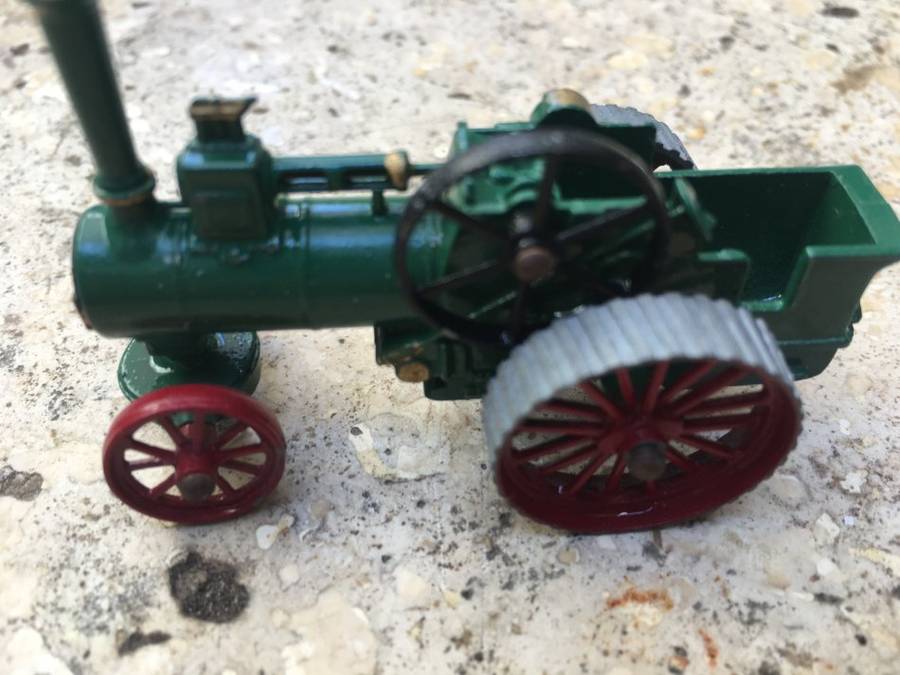 Matchbox Lesney Vintage Green Steam Tractor No. 1