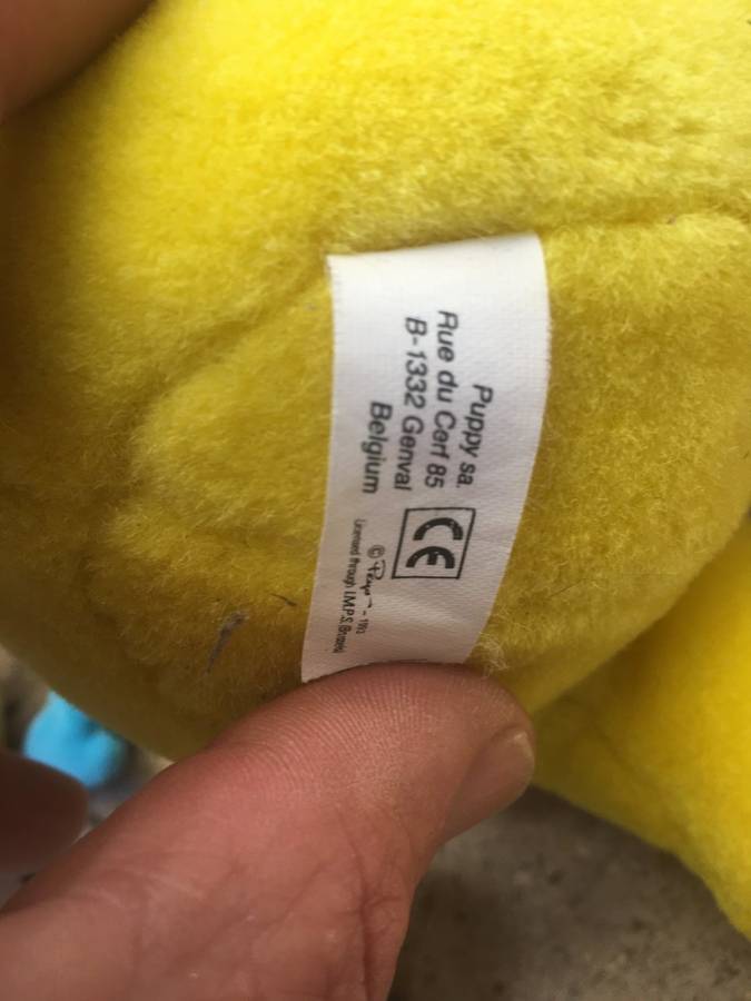 smurf pair of soft dolls