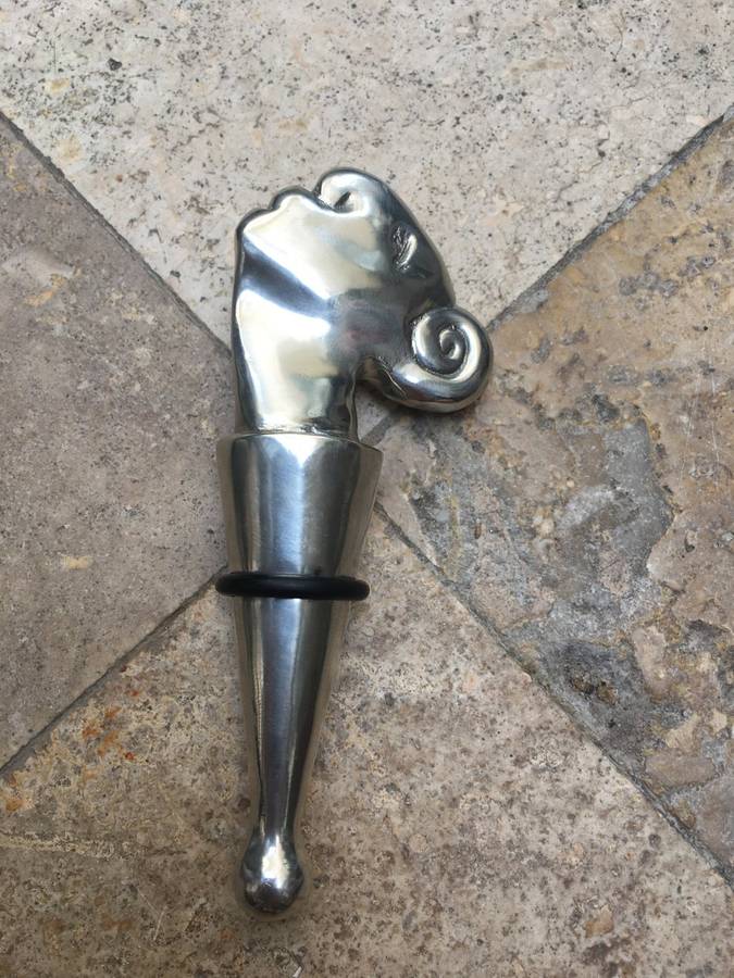 carrol boys winestopper wine stop bottle stopper lady