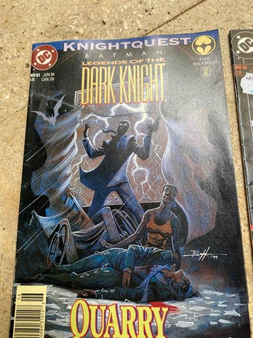 vintage DC batman legend of the dark knight no 61, 62 and  63 , 1994
