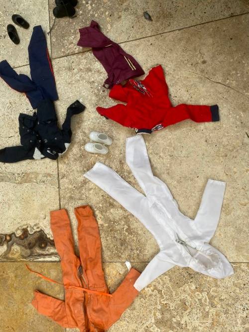 vintage Palitoy clothing extras for action man Ken