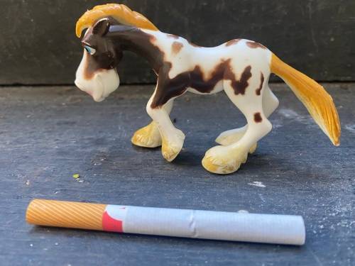 vintage gosnell horse pony pair of 2