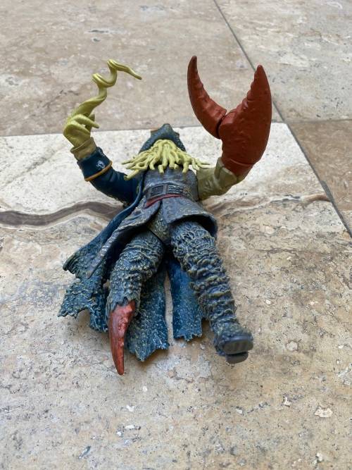 Disney Zizzle Davy Jones articulated figurine pirate figure