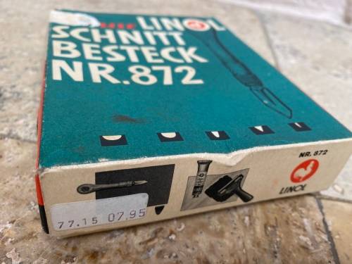 Brause LINOL SCHNITT BESTECK NR-872 Vintage CUT CUTLERY