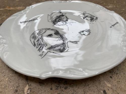 vintage Limoges Creation Clary Bonaparte plate Paris
