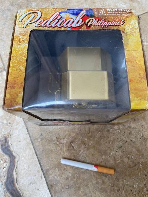 Philippine Pedicab Die Cast Metal Special Gold Edition