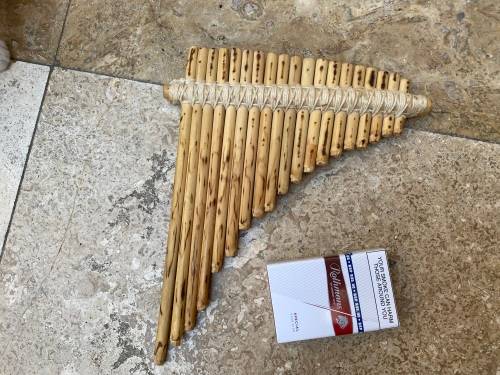 bamboo pan pipe flute 19 pipes