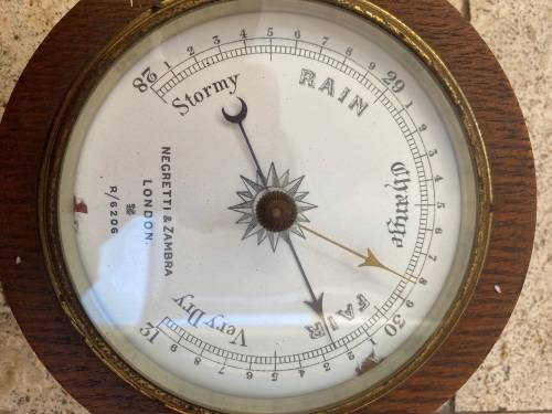vintage Negretti and Zambra  barometer