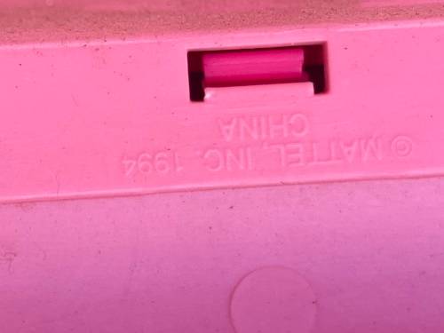 vintage Barbie 1994 mattel kitchen and fridge pair