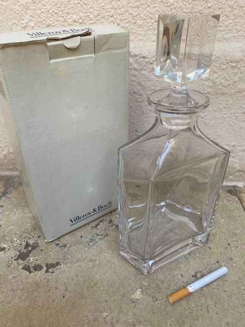 Villeroy & Boch crystal decanter Dover nr 23  in box
