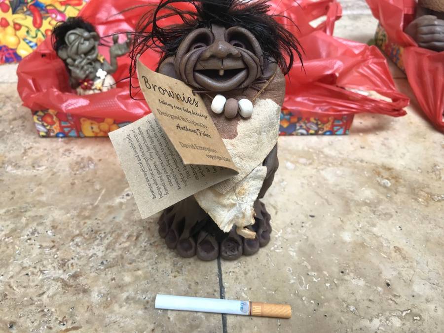 Brownie troll figure lot  by Anthony fisher