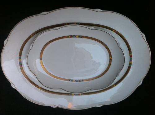 Villeroy & Boch PALOMA PICASSO  platter plus one other small