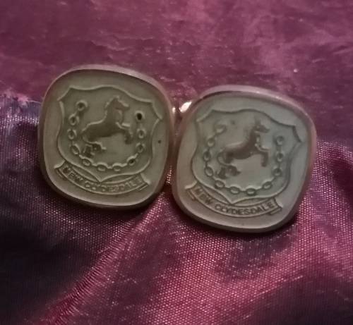 4 Sets GOLDFIELDS Memorabilia Cufflinks