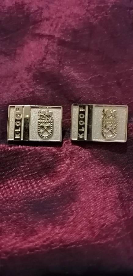 4 Sets GOLDFIELDS Memorabilia Cufflinks