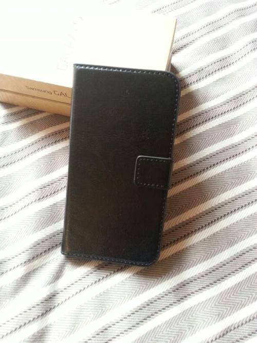 Samsung Galaxy S4 Cover Leather Pouch Cover with Card Slot