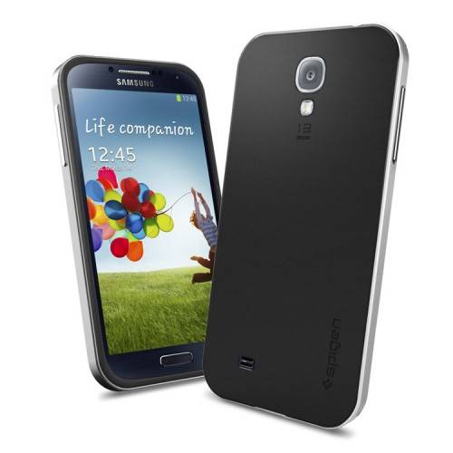 Samsung S4 Case Cover Neo Hybrid -Silver **Clearance**