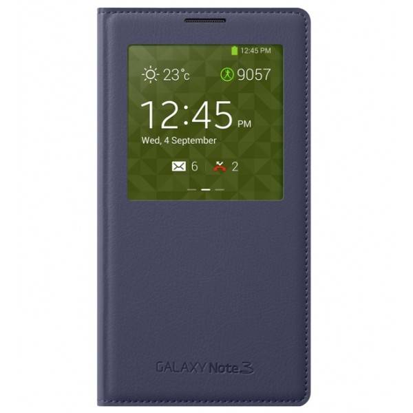 Samsung Galaxy Note 3 S View Cover - Indigo Blue
