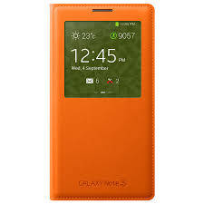 Samsung Galaxy Note 3 S View Cover - Orange