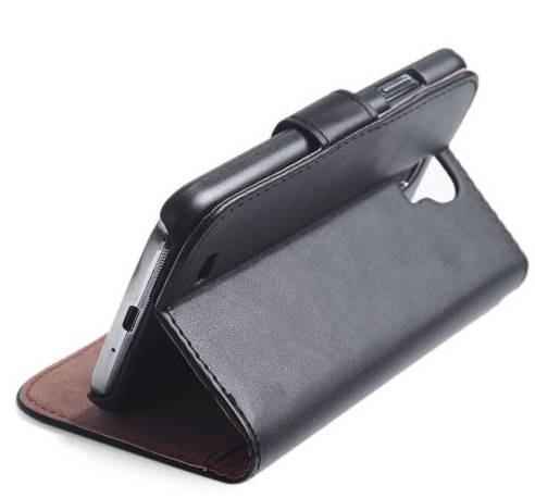 Samsung Galaxy S4 Wallet flip cover in leather