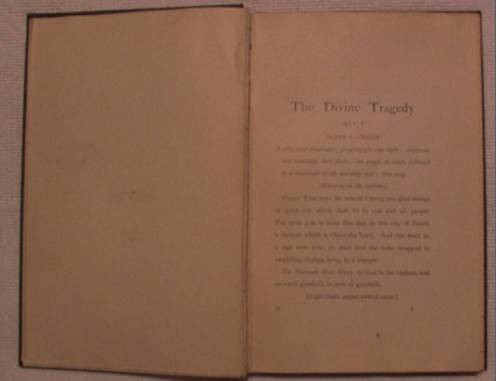THE DIVINE TRAGEDY, GEORGE KETT, 1905, date of introduction, South Africa