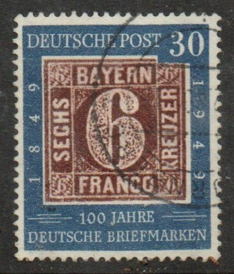 Germany, FRG, 1949, Stamp Centenary, 30pf, used