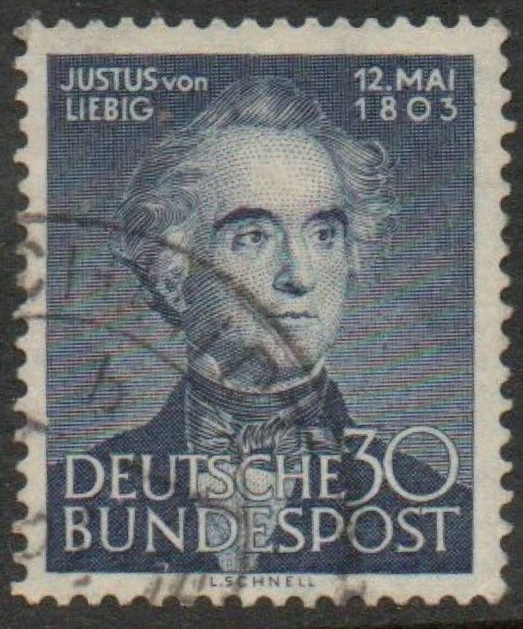 Germany, FRG, 1953, von Liebig, 30pf used