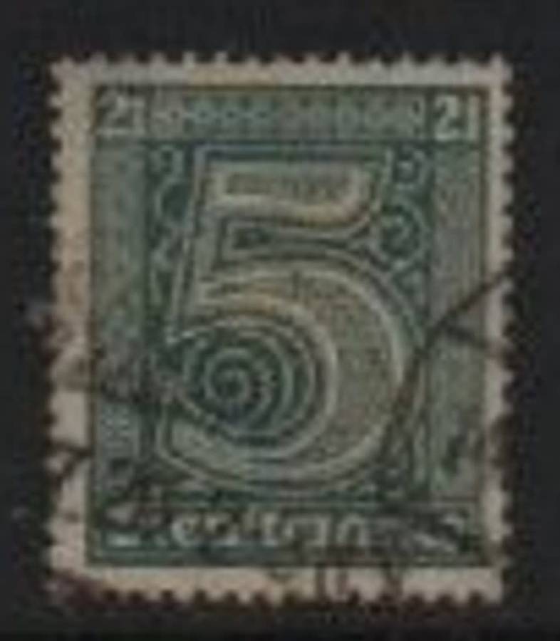 Germany, 1920, 5pf green, used