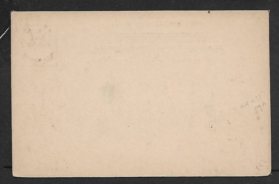 Orange River Colony opt on VRI GoGH 1d card, BLOEMFONTEIN 30 MAY 09 > BOBLINGEN (Germany)