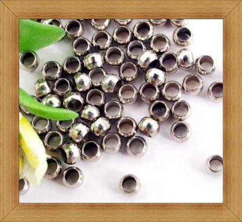 Nickle Round Crimps (1mm)(Pack of 50)