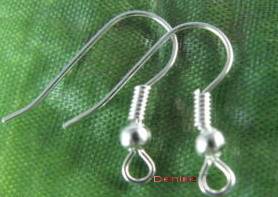 Silverplated Earring Wire - pack of 10
