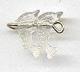 Clear Acrylic Plastic Dolphin Beads