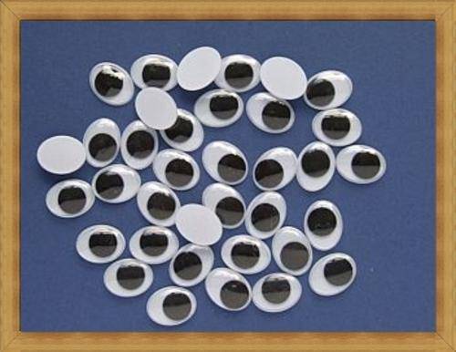 Googly Eyes(9mmx7mm) - Pack of 50