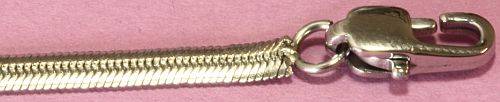 Stainless steel necklace chain 44cm 5.843g