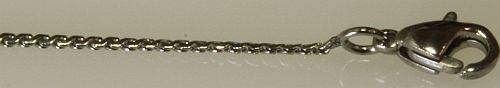 Stainless steel necklace chain 50cm 1.450g