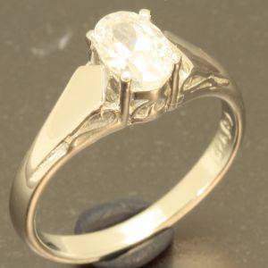 Solid 925 Sterling silver ring, size 7