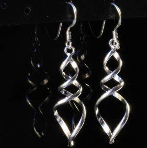 Solid 925 Sterling silver Earring