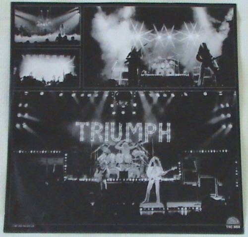 Triumph - Progressions of power (1980) - Allied forces (1981) - Stages (1985) - 3 lps imports