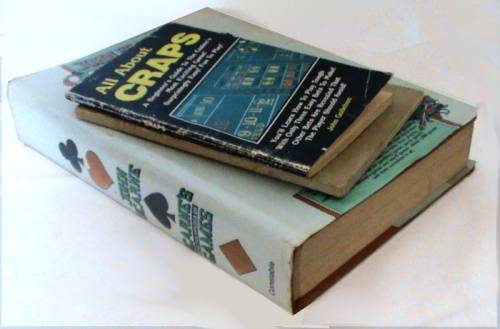3 books on gaming - Scarne`s encyclopedia of games - Win-like-me - All about craps