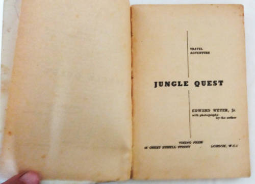 Exploration 3 books - The White Nile, Exploration Fawcett AND Jungle Quest