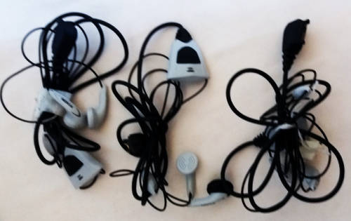 Charges, data cables and earphones - Vintage Job lot