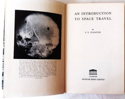 An introduction into space travel by P.E. Cleator 1961