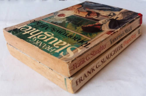 Frank G. Slaughter 2 books - Plague Ship and Tomorrow`s Miracle