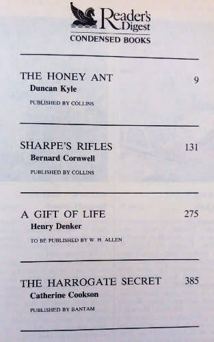 16 condensed stories - 4 Readers Digest books bundle ( 2 Select and 2 Condensed Editions)