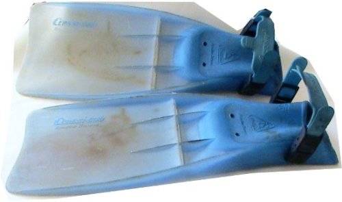 Cressi-sub Rondine Gamma Scuba Fins made in Italy - Vented, Large size