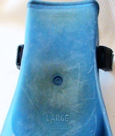 Cressi-sub Rondine Gamma Scuba Fins made in Italy - Vented, Large size