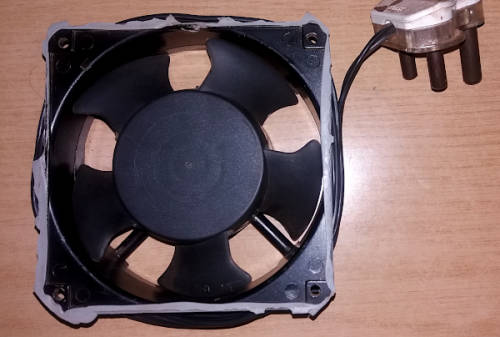 Sunon DP201A P/N 2123HST 220V-240V 120mm x 120mm x 38mm  0.125A  19/20W cooling fan